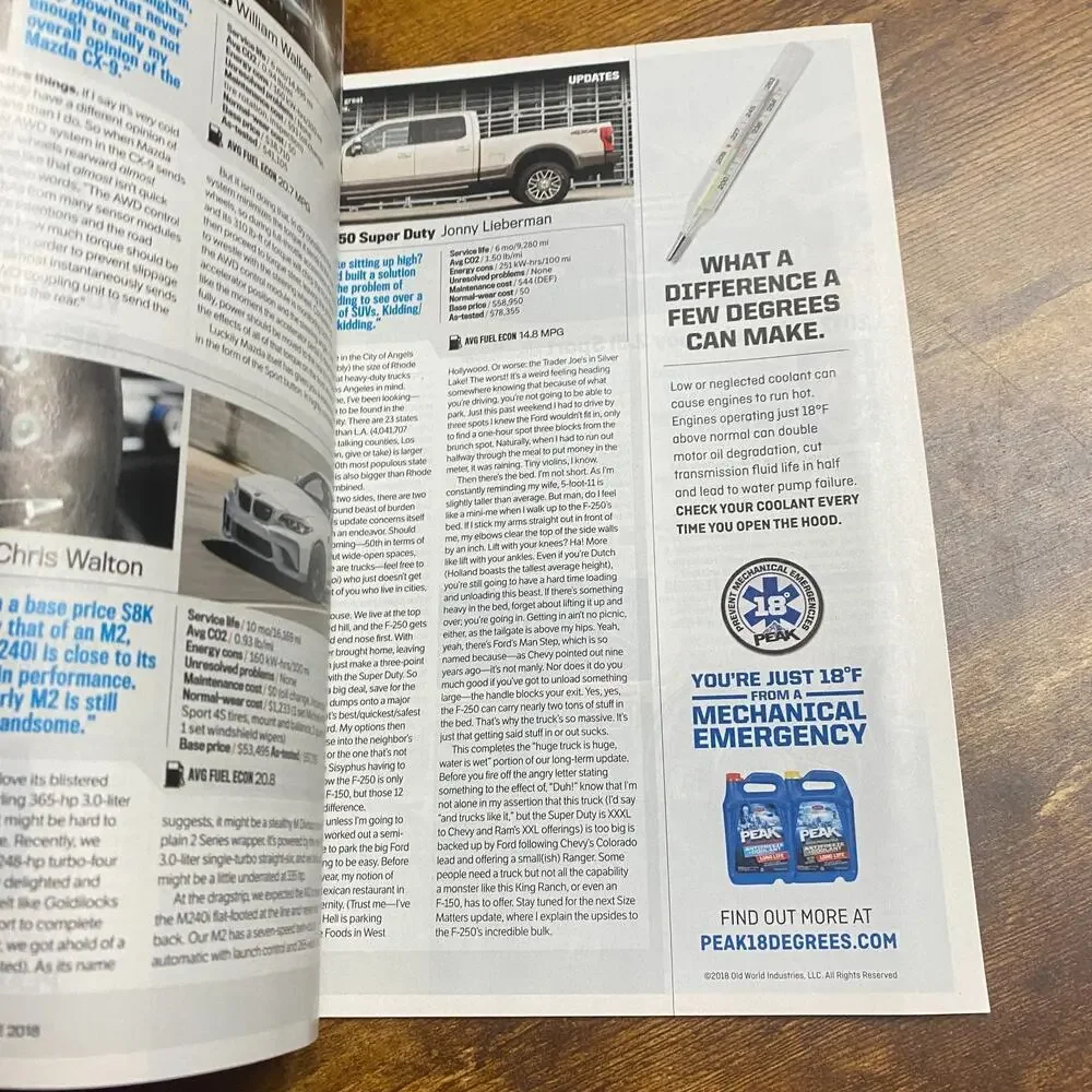 Motor Trend Magazine June 2018 ~ 4